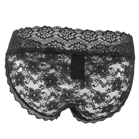 CalExotics Remote Control Black Lace Panty Set -R - Picture 2 of 7